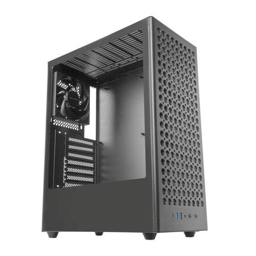 Mars Gaming PC Case ATX MC-T800 Front Airdot Mesh 4X Fans Fdb Cablehatch USB-C Black — image 1