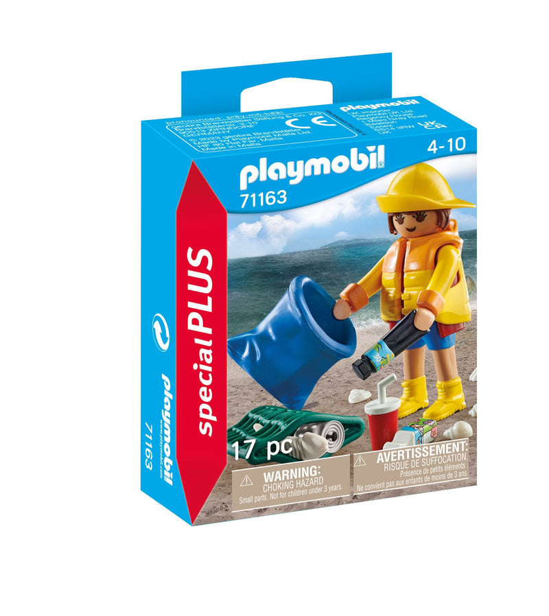 Playmobil 71163 Special Plus Ecologista Que Limpia Playa