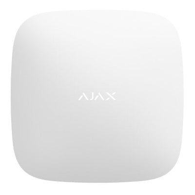 Ajax HUB2-PLUS-Wh Ajax Hub 2 Plus. Central Wireless 2G/3G/4G (2 Cards Sim) And Wi-Fi. Colour White — image 1