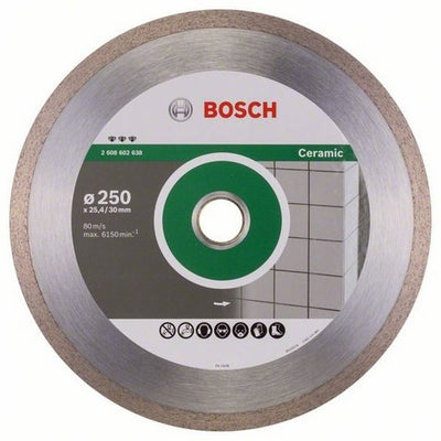 Bosch Drive Corte Diamante Professional Best For Ceramic, Ø 250MM, Diámetro 30MM / 25,4MM — image 1