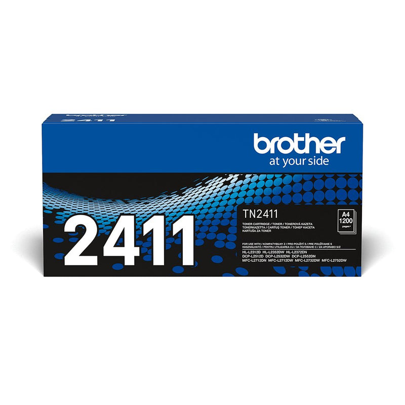 Brother Genuine Toner TN2411 Black TN-2411