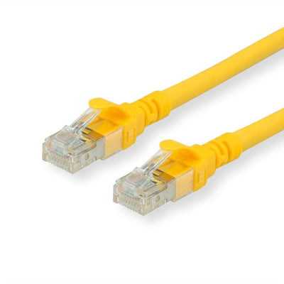 Roline Network Cable CAT.6A S FTP (pimf), Component Level, Lsoh, Yellow 1M — image 1