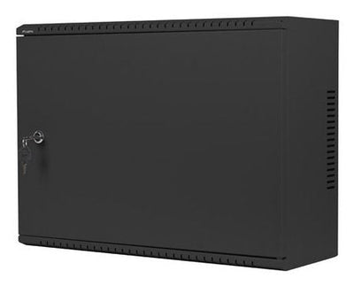 Lanberg Cabinet Mural Rack 19 4U+3U/540X200 Low Perfil Black Ensamblado — image 1