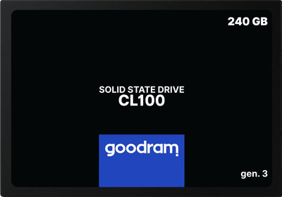 Goodram Drive SSD CL100 Gen. 3 240GB SATA III 2,5 Retail — image 1