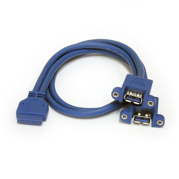 StarTech Cable Extensor 50CM 2 Ports USB 3.0 Mon