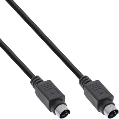 Inline Cable Vídeo S-vhs 4 Pines Male a Male 2M — image 1