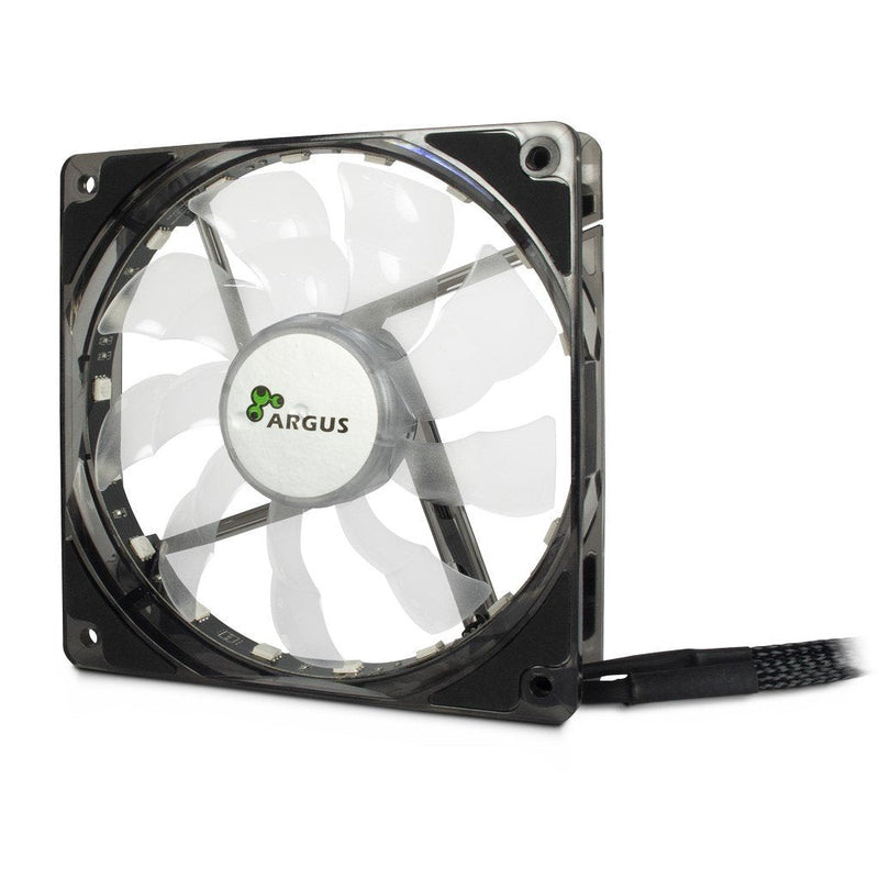 Inter-tech L-12025 Aura Housing Computer Fan 12CM Black