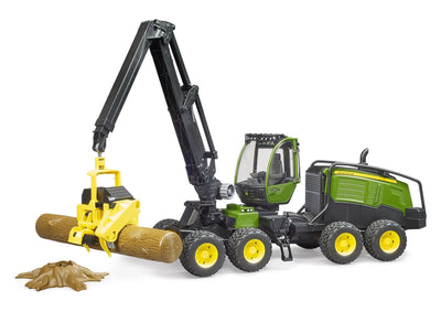 Cosechadora Brother John Deere 1270G, Green/Black Incl. Tronco Tree — image 1