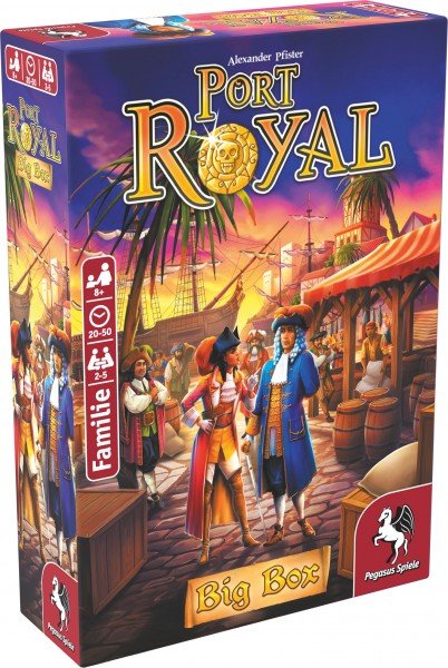 Pegasus Port Royal Big Box, Set Of Cartas 18148G — image 1
