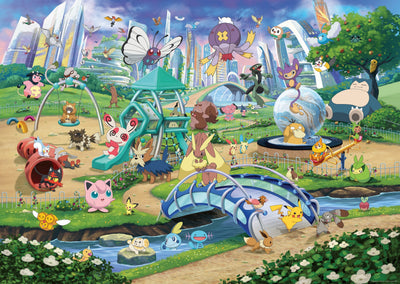 Puzzle Eevee And Parque Pokemon Breakout 1 1000PZS — image 1