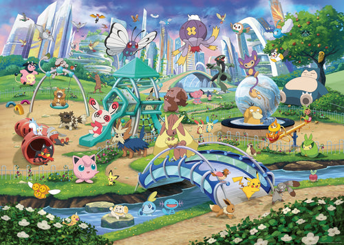 Puzzle Eevee And Parque Pokemon Breakout 1 1000PZS — image 1