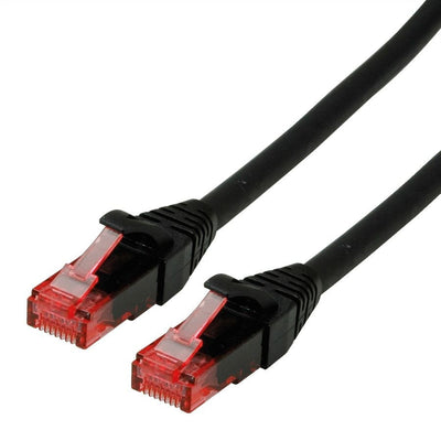 Roline Network Cable CAT.6 UTP, Component Level, Lsoh, Black 1,5M — image 1