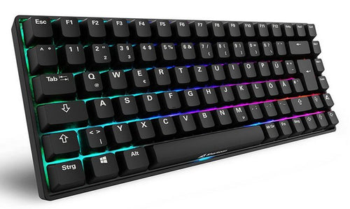 Sharkoon Skiller SGK50 S3 Pbt, Keyboard Gaming Black Disposición de, Gateron G Pro 3.0 Yellow 4044951040964 — image 1