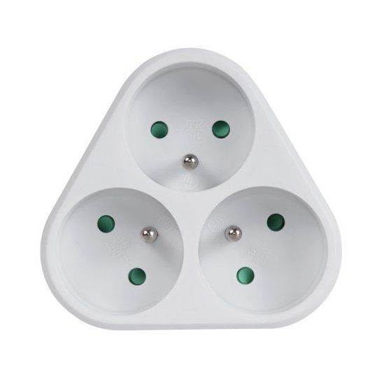 Socket Eléctricos X3 With Uziemieniem MCE214