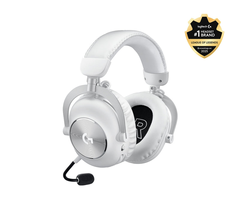 Logitech Headphones Wireless Gaming Pro X 2 Lightspeed White 981-001269