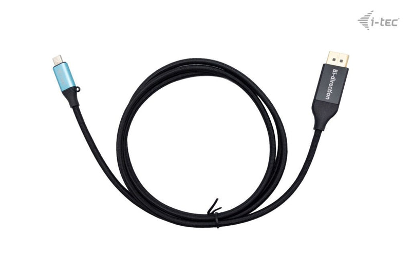 I-tec USB-C DisplayPort Bi-directional Cable Adapter 8K 30HZ 150CM Compatible With Thunderbolt 3 4