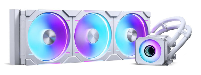Phanteks K Glacier One 420D30 X2 Drgb White Aio-refrigeración Líquida