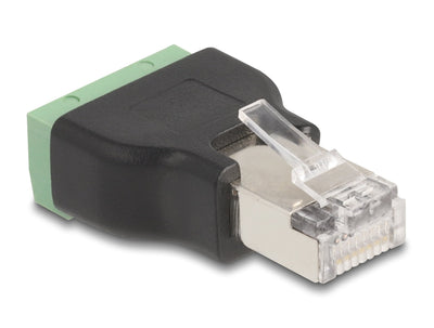 Delock 66603 Adapter RJ45 Male a Bloque Terminals 4 Pines — image 1
