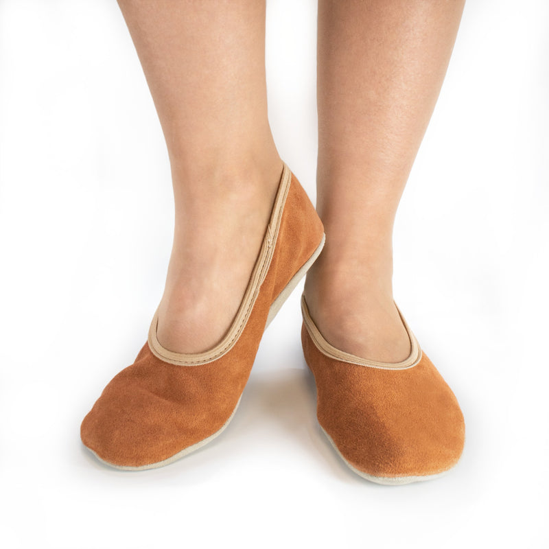 Barefoot Slippers - Terracotta