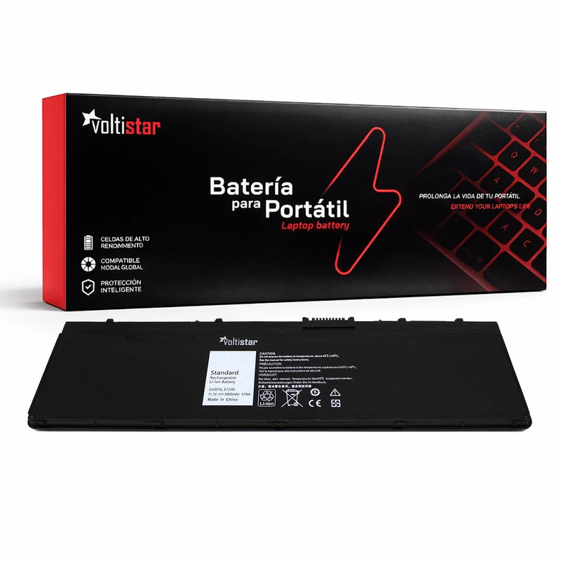 Battery Laptop Dell Latitude E7240 E7250 WD52H VFV59 Kwffn F3G33 GVD76 11.1V
