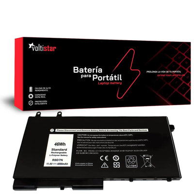 Battery Laptop Dell Precision 3540 3550 Inspiron 7590 7591 R8D7N 1V1XF 4GVMP — image 1