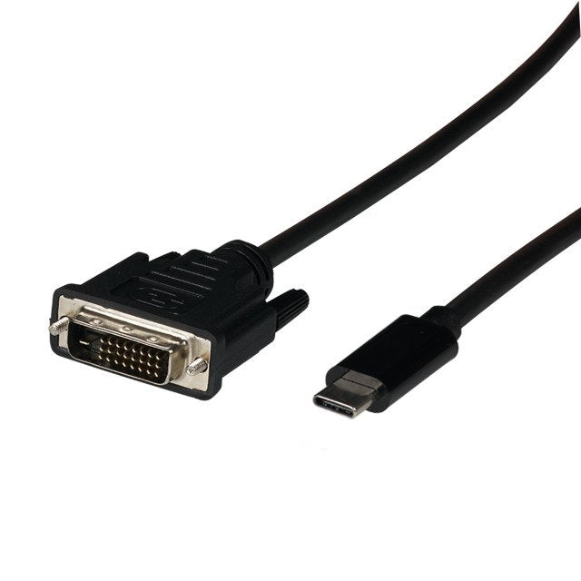Cable Efb USB Typ C - DVI-d, USB Typ-c Plug - DVI-d Plug 1080P, 2M