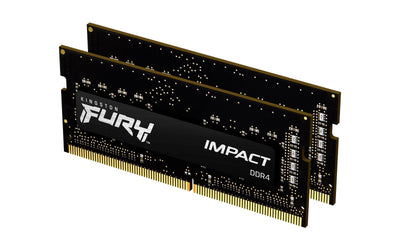 Kingston RAM 16GB 3200MHZ DDR4 CL20 SODIMM Kit Of 2 Fury Impact — image 1