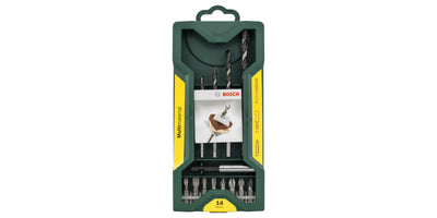 Bosch Set Of Drill Bits Multiusos Mini X-line, 14 Pieces Set Of Drill Bits And Drill Bits 2607017161 — image 1