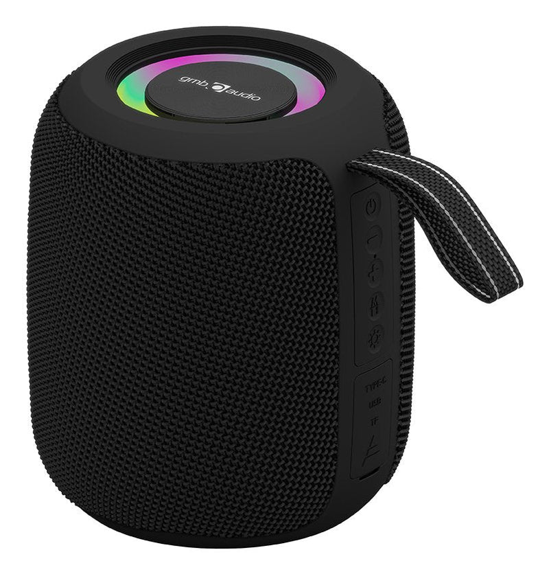 Gembird Speaker Bt With Efecto Light LED RGB Black