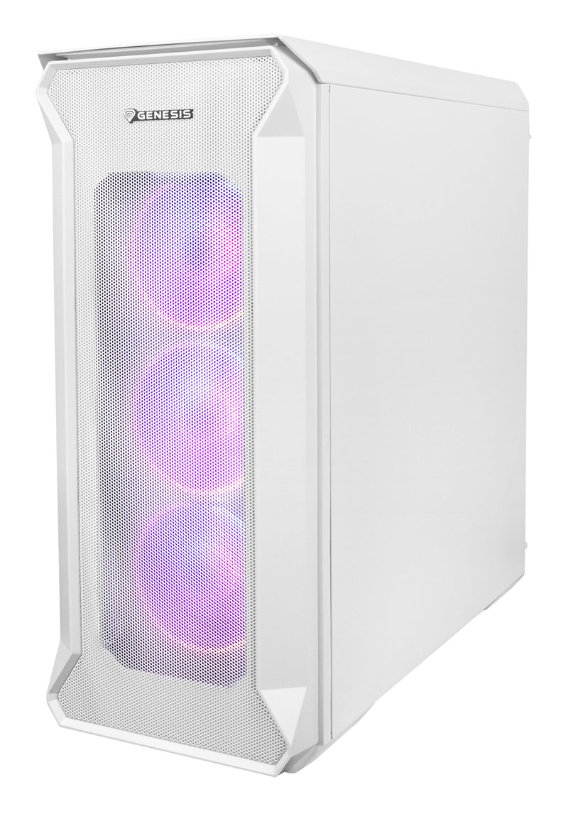 Genesis PC Case Irid 505 ARGB White NPC-1872