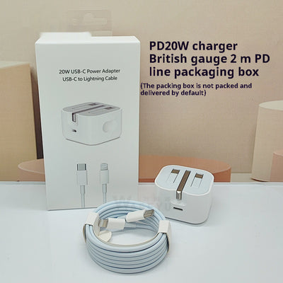 Mobile Phone Tablet 20W Charger British Standard Fast Charging Head