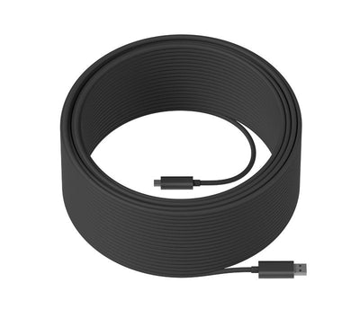 Logitech Cable Strong USB 45M USB 3.2 Gen 2 (3.1 Gen 2) USB a USB C Graphite — image 1