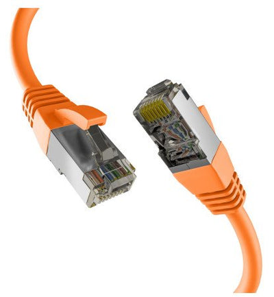 Efb CAT.8.1 Orange 7,5M RJ45 Network Cable S FTP Pimf — image 1