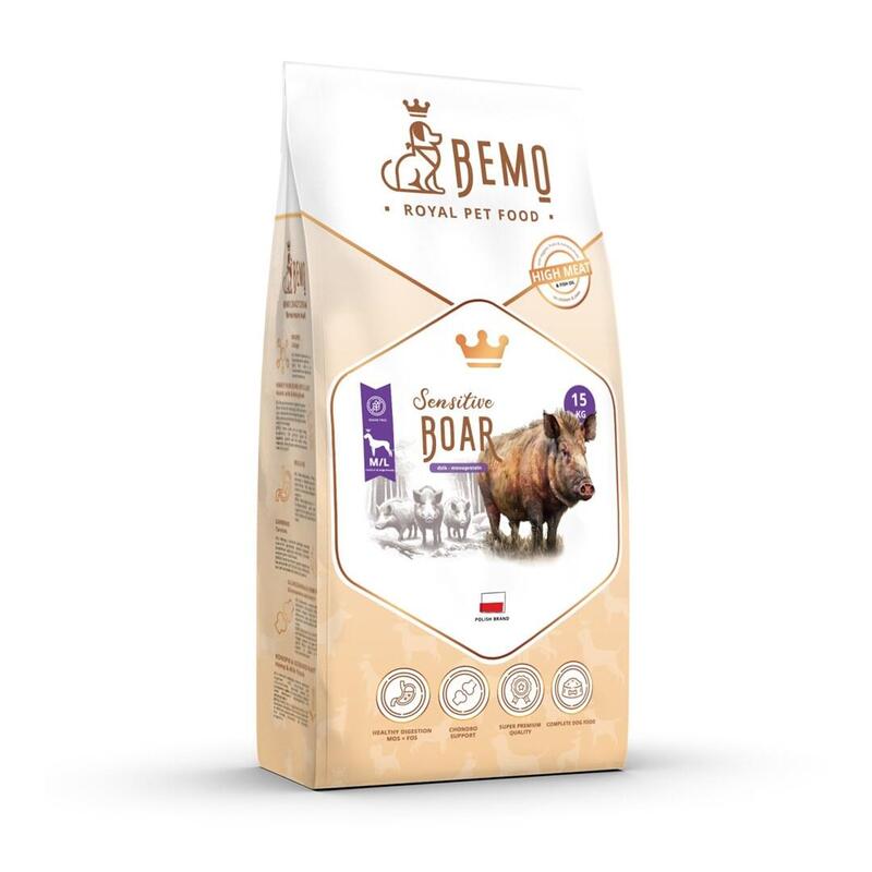 Bemo Sensitive Boar Medium/Large Mono - Alimento Seco Perros - 15KG