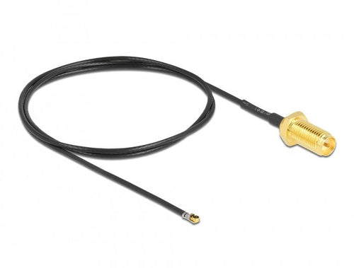 Delock Cable Antenna Rp-sma Female Am Einbau a Mhf® 4L Lk Male 1.37 50CM — image 1