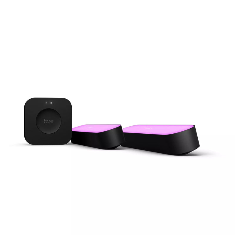 Philips Hue White And Colour Ambiance Kit Inicio: 2 Barcodes Luces Play + Hue Bridge Pro