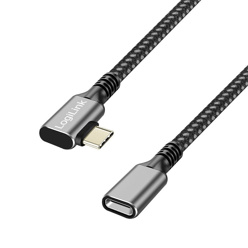 Logilink CUA0111 USB Cable USB 3.2 Gen 2 (3.1 Gen 2) 1M USB C Black Grey