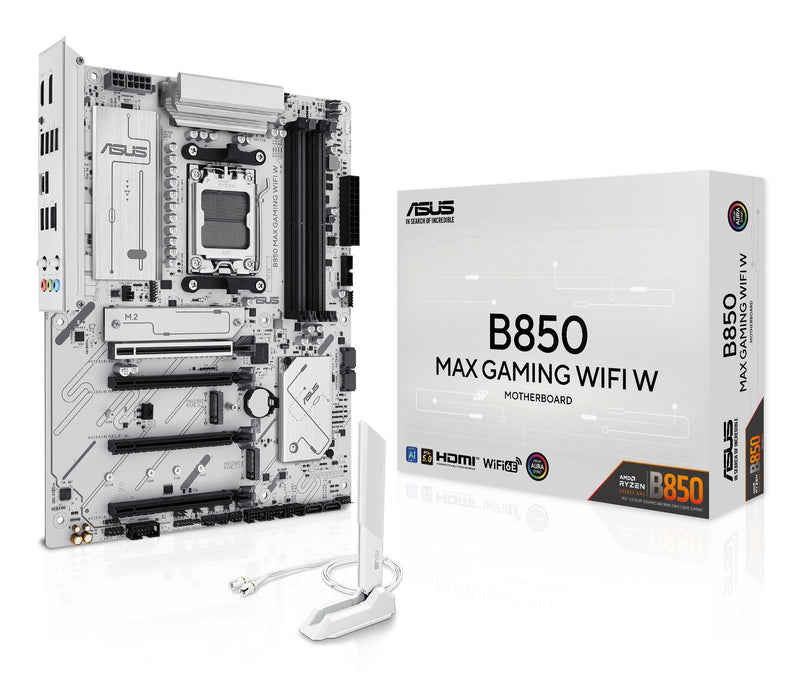 ASUS Motherboard B850 Max. Gaming Wi-Fi W AMD, AM5,DDR5,ATX