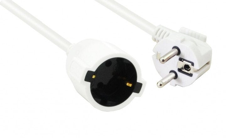 Helos Cable Extensión. 3-POLIG, White 15,0M