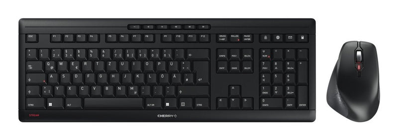 Cherry Stream Desktop Comfort, Set de escritorio Black Design de, Tecnología Tijera Cherry Sx JD-8550DE-2