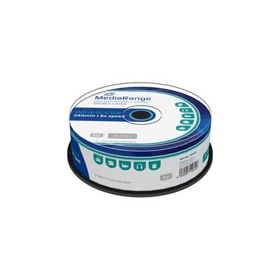 Mediarange Dvd + R 8.5GB 25PCS Spindel Double Layer