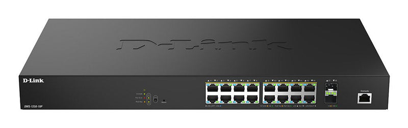 D-link DMS-1250-18P/e, Switch Black DMS-1250-18P/ And