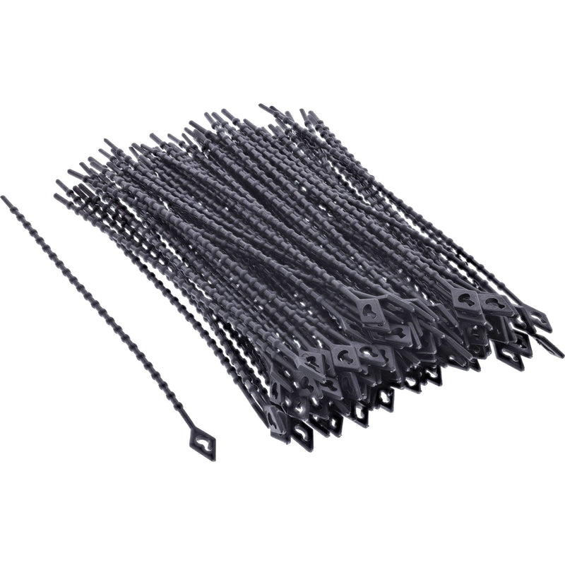 Inline Cable Ties Ball Length 150MM Black 100UDS