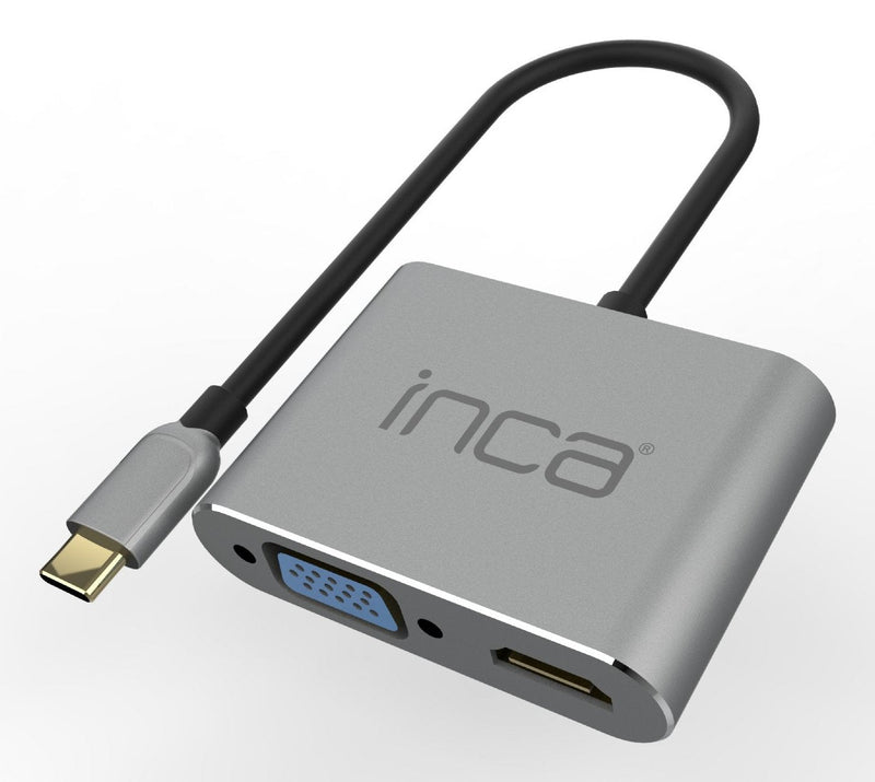 Inca Hub ITPC-06TX Interfaz USB Type-c 5000 Mbit/S Grey