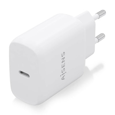 Aisens Charger USB-C PD 3.0 1 Port 1x USB-C 25W - White — image 1