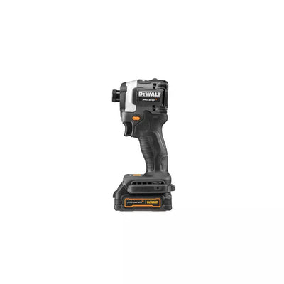 Dewalt Key Impacto a Battery DCF85ME2GT, 18 Voltios, 1/4, Design Mclaren Grey/Black 2 Batteries Powerstack Li- — image 1