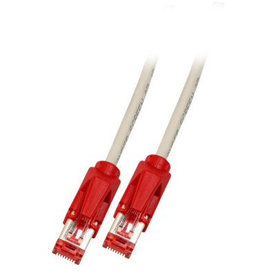 Efb RJ45 Network Cable CAT.6 S FTP Lszh Draka UC900 TM21ROJO Crossed Grey 10M — image 1