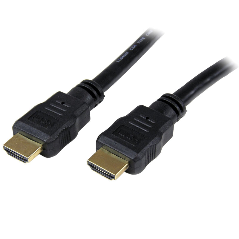 StarTech.com HDMI Cable High Speed 1M 2x HDMI Male Black Ultra HD 4K X 2K HDMI Cable HDMI Male a HDMI Male 1M