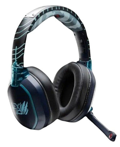 Lexip Headphones Kakashi Kamui Wireless And Alámbrico Set Bluetooth Black Blue — image 1