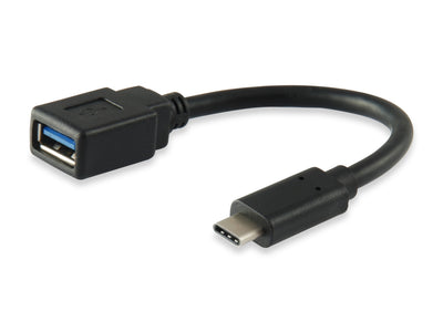 Equip Adapter USB Type-c a USB 3.0 0.15M Black 133455 — image 1